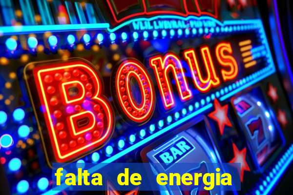 falta de energia em caucaia